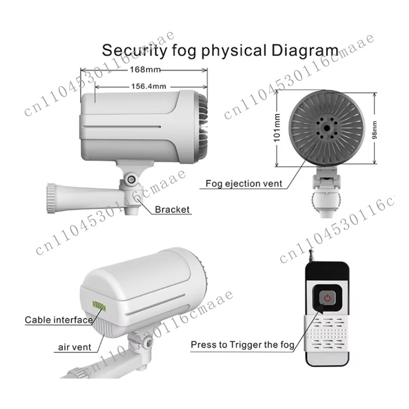 Home Security Fog System - Bank Anti-Böhre Sicherheit Nebel Alarm Home