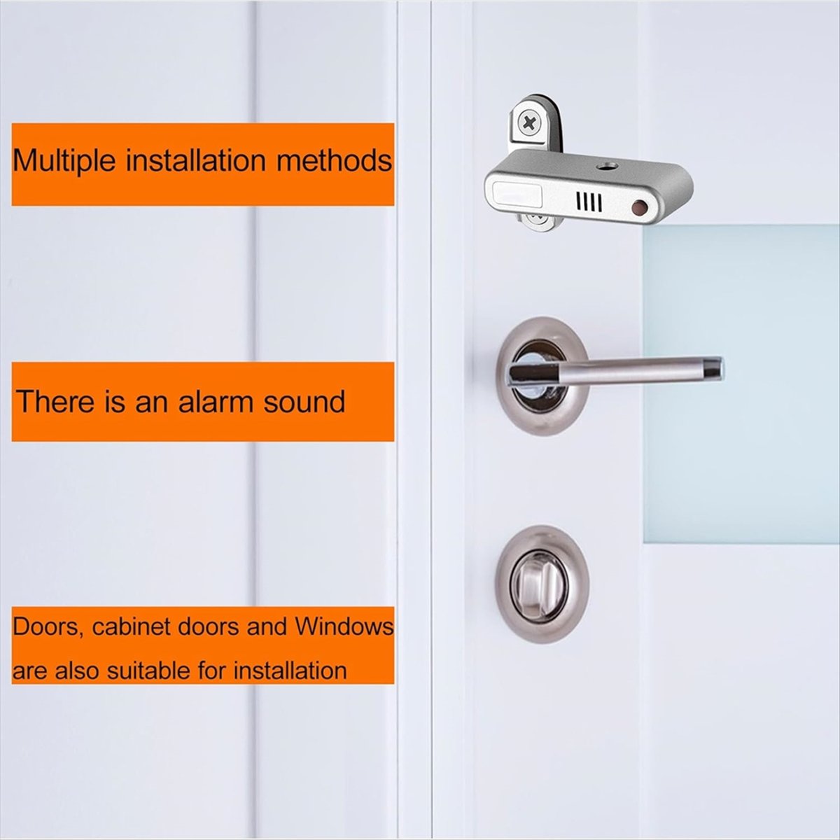 Home Security Door Reinforcement Lock - Zuverlässig – Türverstärktes Schloss für die