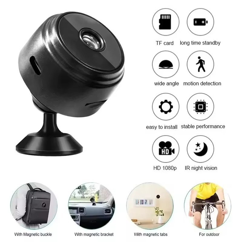 Home Security Camera Installation - A9 Mini WLAN HD 1080P Sicherheitskamera