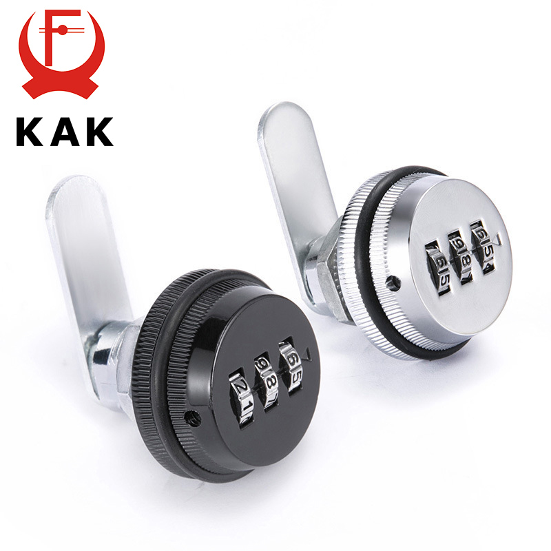 Home Security Door Reinforcement Lock - KAK Zahlennockenschloss, Schrank, Passwort-codiertes Schloss, Sicherheitsschlösser