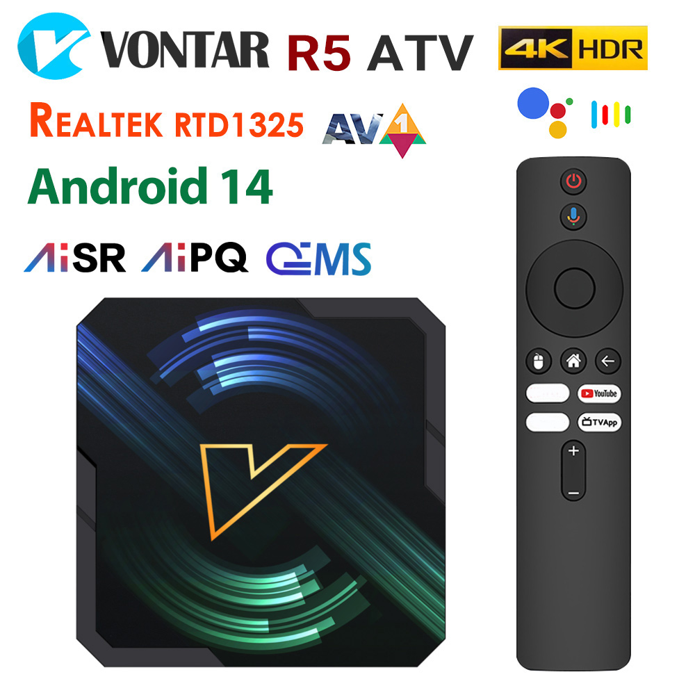Home Security Ai - VONTAR R5 ATV Android14 TV-Box Realtek1325