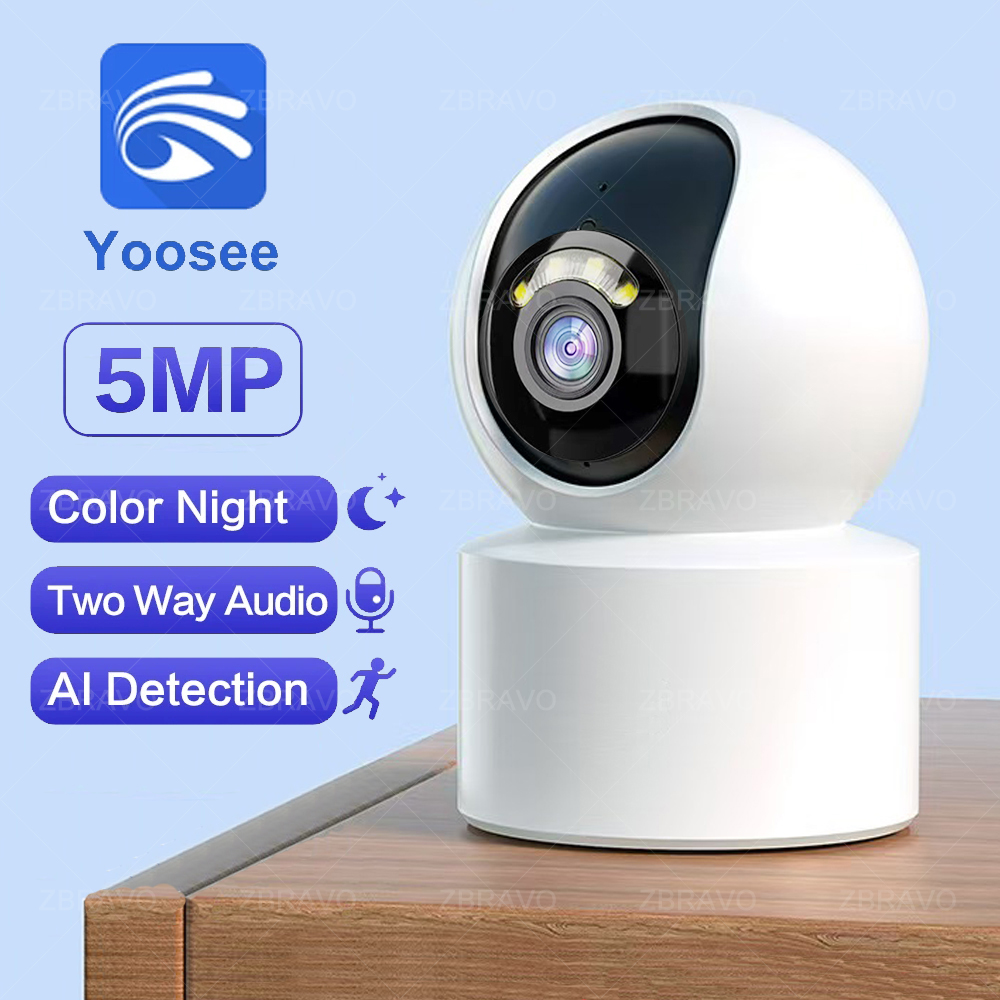 Home Security Ai - Yoosee 5MP WiFi Sicherheit PTZ Indoor