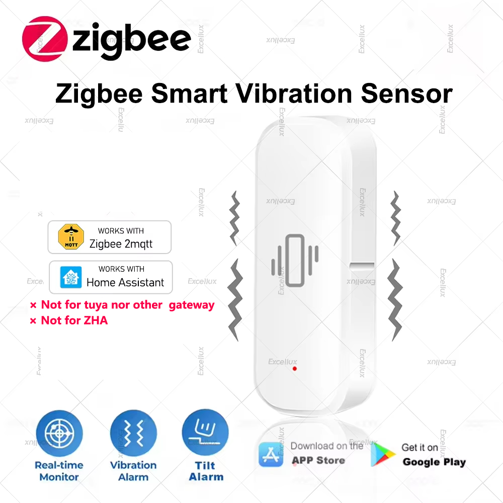 Home Security Monitoring - Zigbee Smart Vibration Sensor Home Security