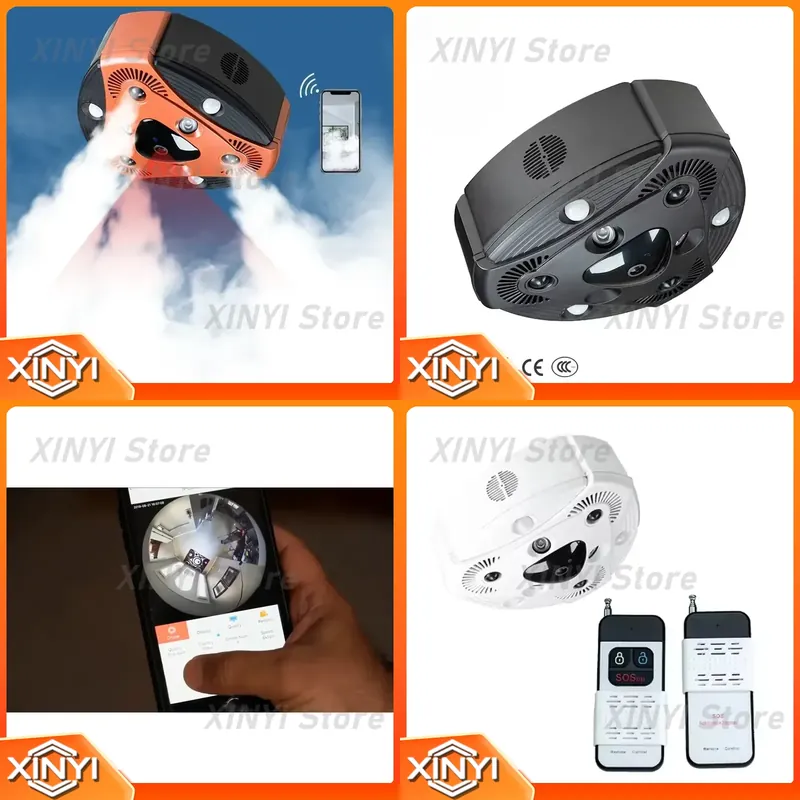 Home Security Fog System - Meistverkauftes Großhandels-Smart-System WLAN-Fernbedienung Alarm Anti-Diebstahl-Nebelmaschine für