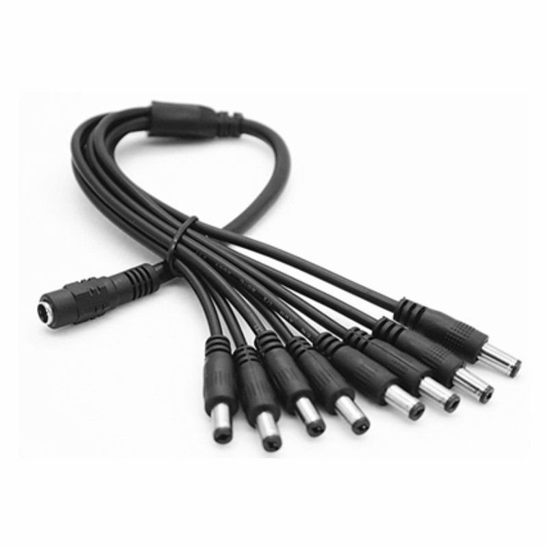 5,5 x 2,1 mm 1 Buchse auf 2 4  – Home Security Camera Installation Bewertung und Preis