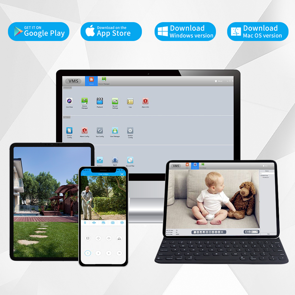 4K Sicherheitskamera-System-Ki – Home Security Systems With Cameras Bewertung und Preis