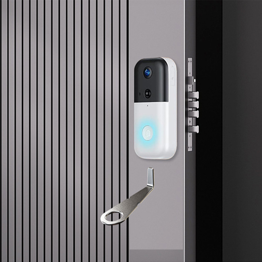 Silberner Video-Türklingel-Sch – Home Security Camera Installation Bewertung und Preis