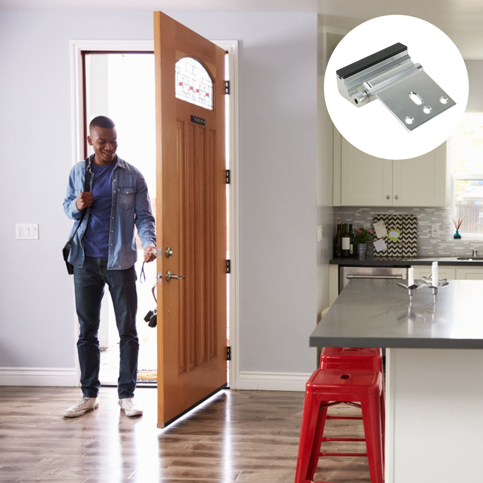 1 Stück Türschloss-Verstärker  – Home Security Door Reinforcement Lock Bewertung und Preis