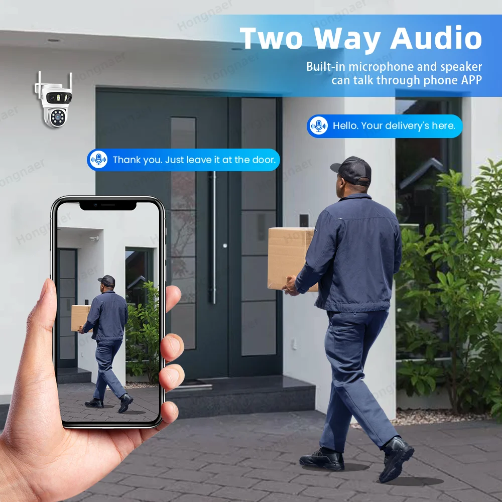 2026 Hongnaer 6MP 4CH 3-Linsen – Home Security Systems With Cameras Bewertung und Preis
