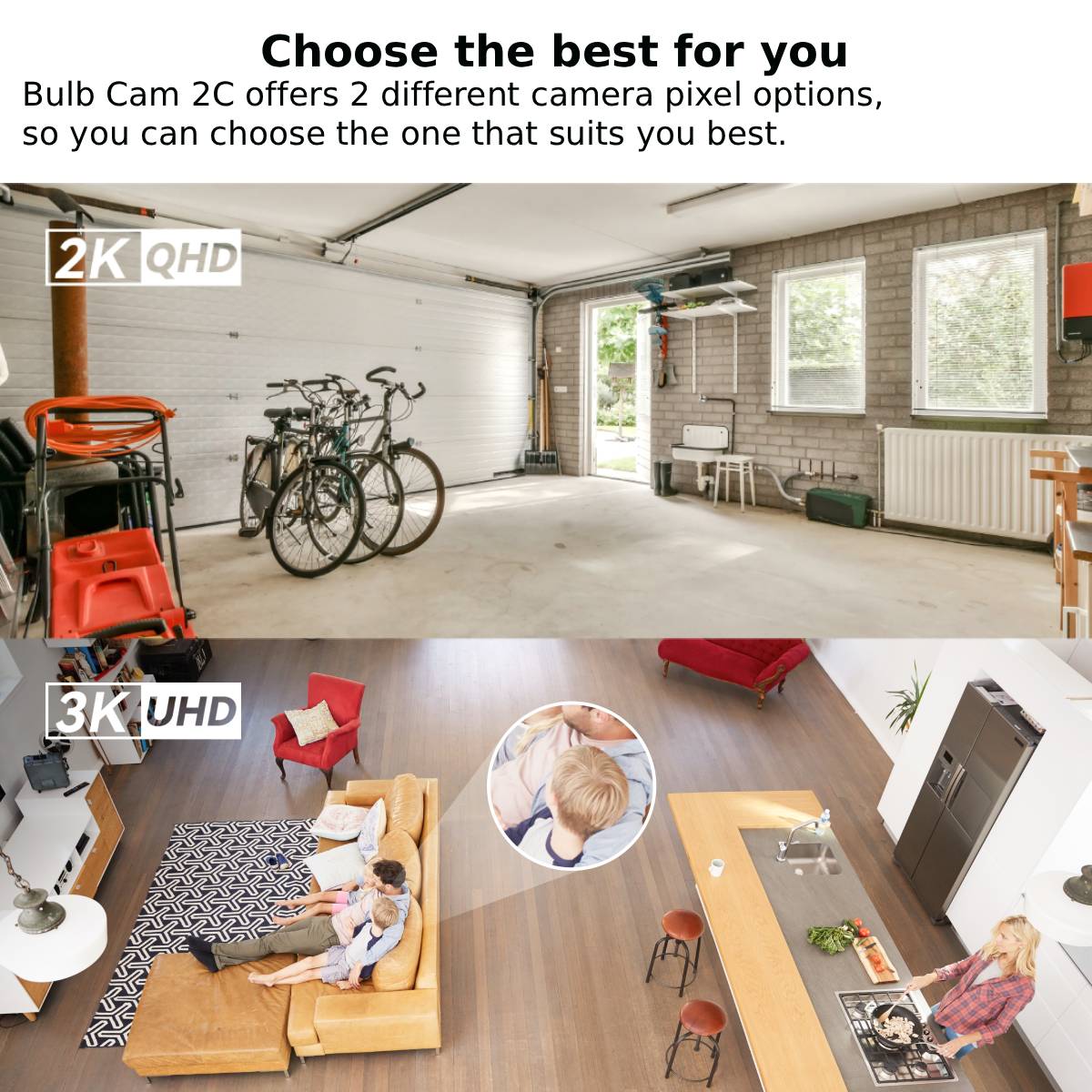 IMOU Bulb Cam 2C 3MP/5MP 2K/3K – Home Security Ai Bewertung und Preis