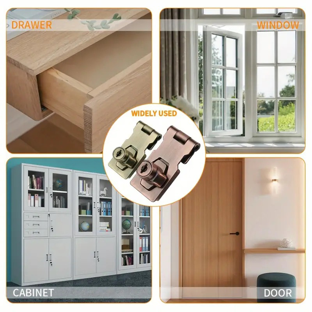 Verriegelungs-Haspe, robuste v – Home Security Door Reinforcement Lock Bewertung und Preis