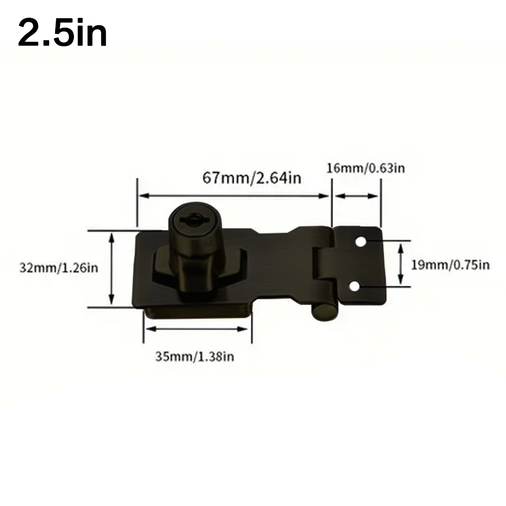 Verriegelungs-Haspe, robuste v – Home Security Door Reinforcement Lock Bewertung und Preis