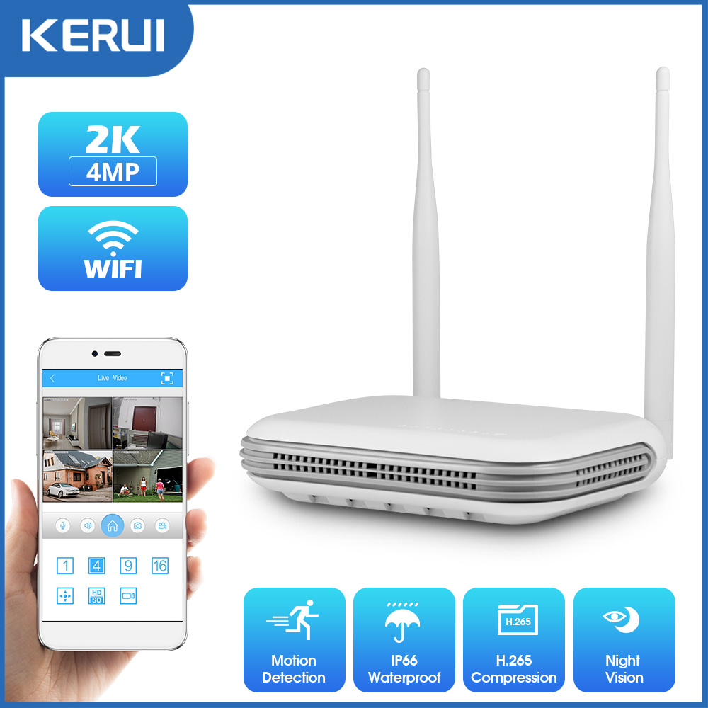 KERUI 2K 3K 4MP 8CH NVR WIFI O – Home Security Monitoring Bewertung und Preis