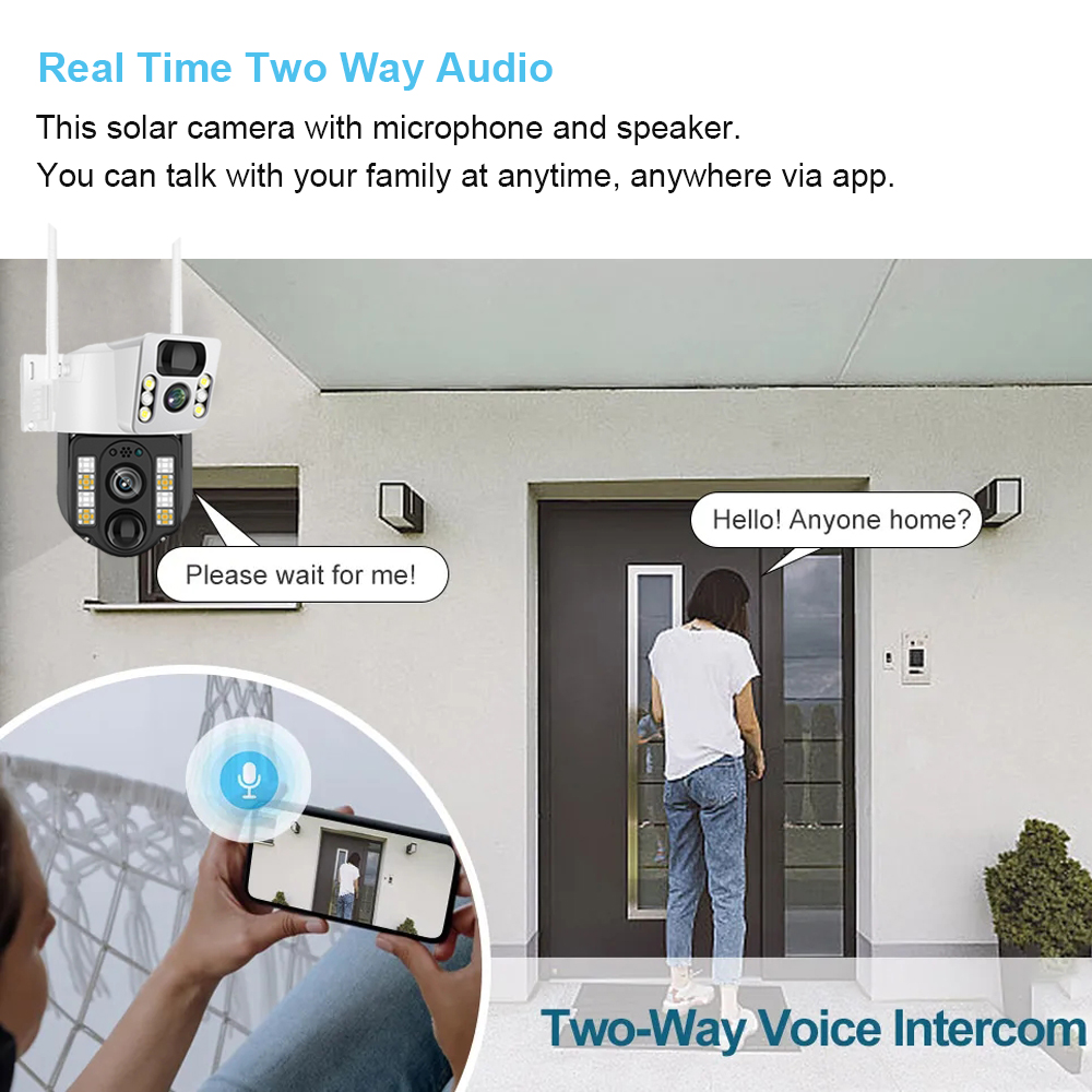 Wifi/4g solar kamera ip cctv ü – Home Security Camera Installation Bewertung und Preis