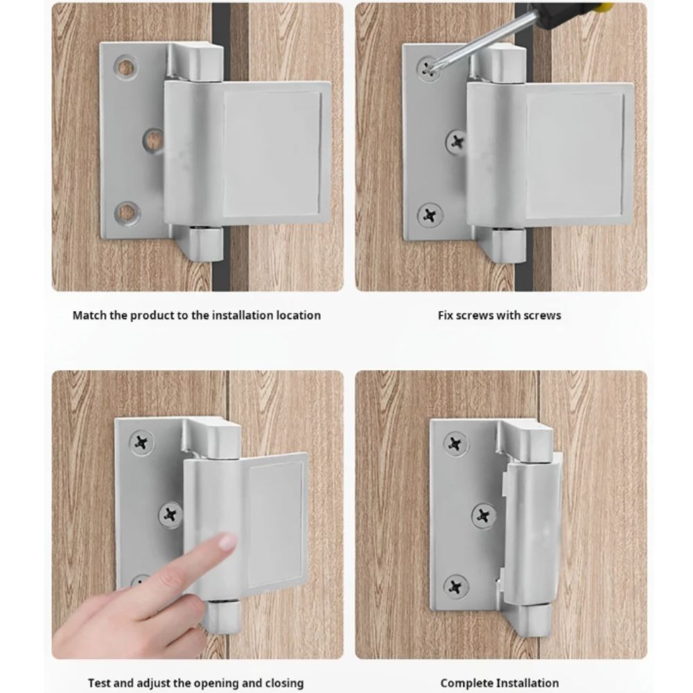 Türschloss aus Aluminiumlegier – Home Security Door Reinforcement Lock Bewertung und Preis