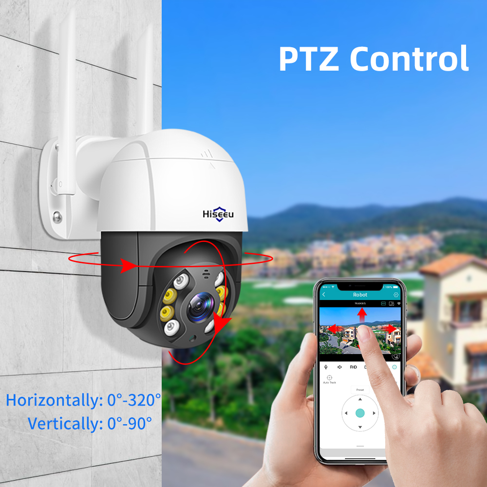 Hiseeu 4k 8mp smart wifi ptz k – Home Security Ai Bewertung und Preis
