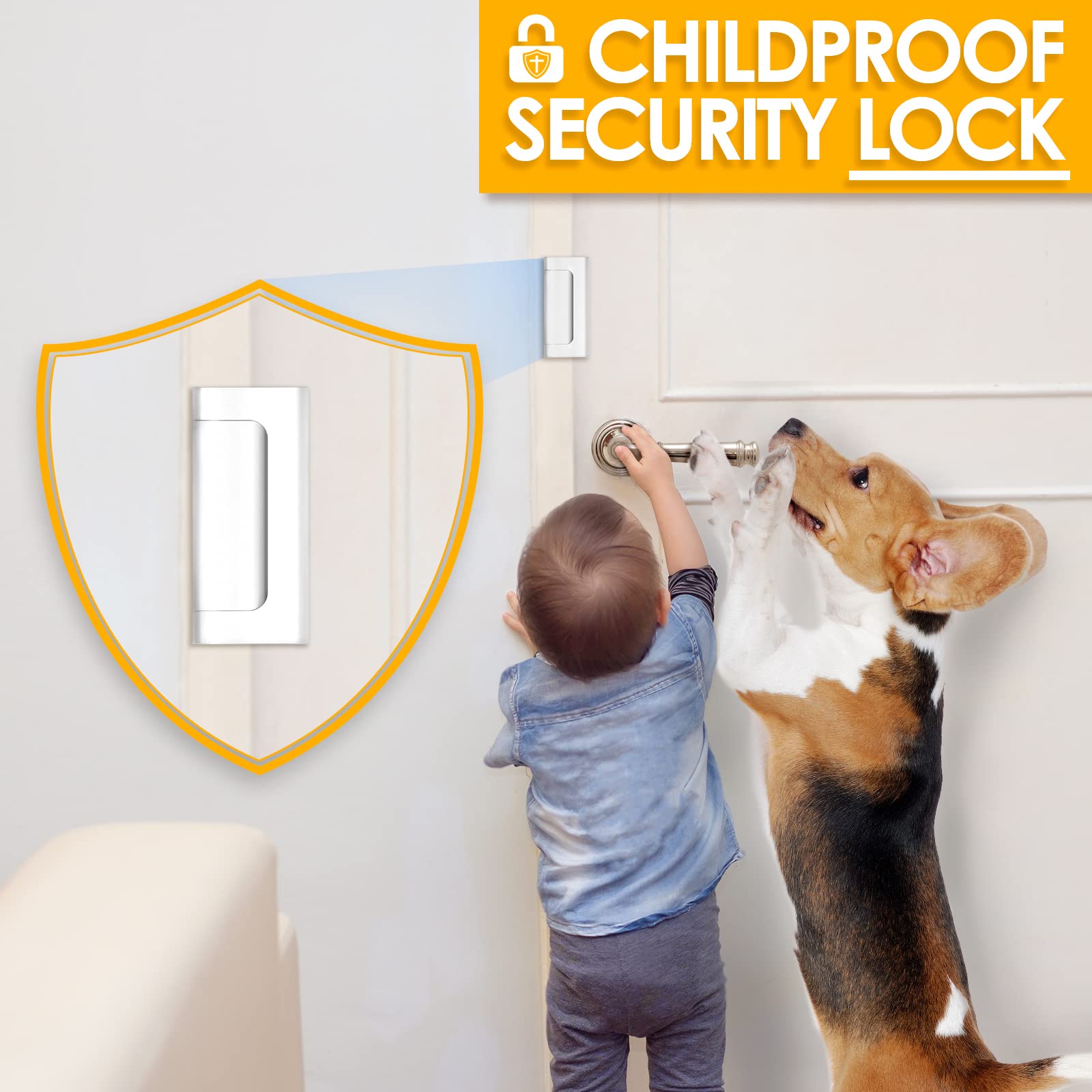 Neues Home Security Türschloss – Home Security Door Reinforcement Lock Bewertung und Preis