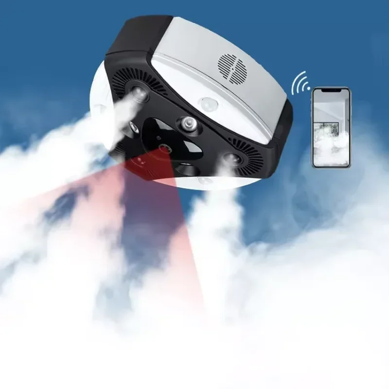 Kabelloses Laden- und Haus-Ala – Home Security Fog System Bewertung und Preis