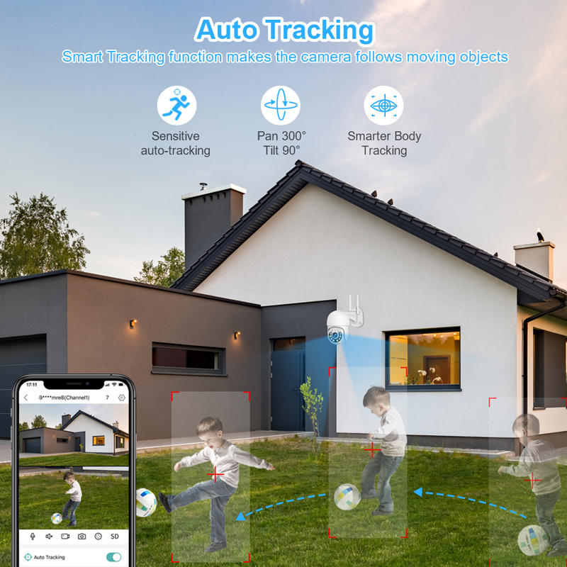 Smar 3MP Kabelloses CCTV-Siche – Home Security Systems With Cameras Bewertung und Preis